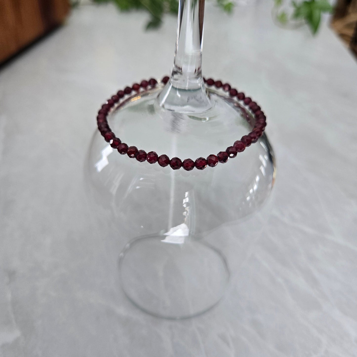 Bracelet de cristaux | Grenat