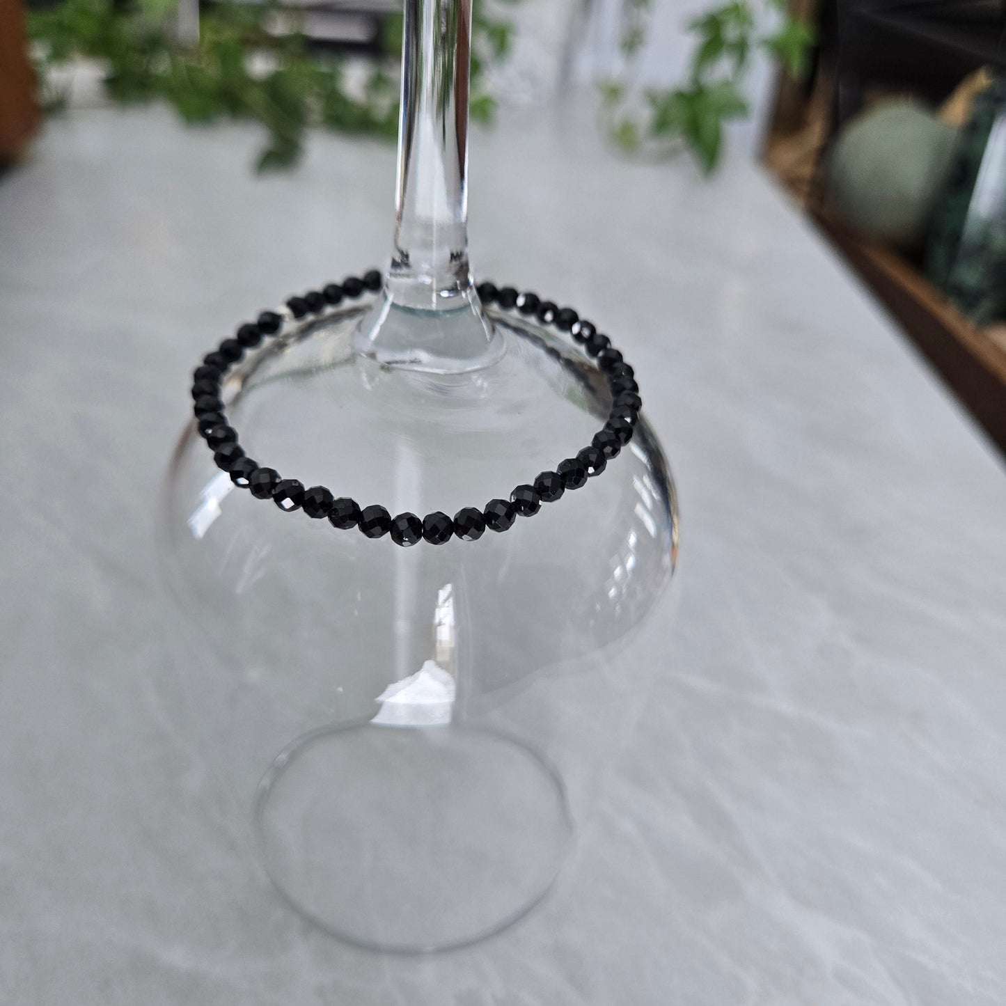 Bracelet de cristaux | Spinelle Noir