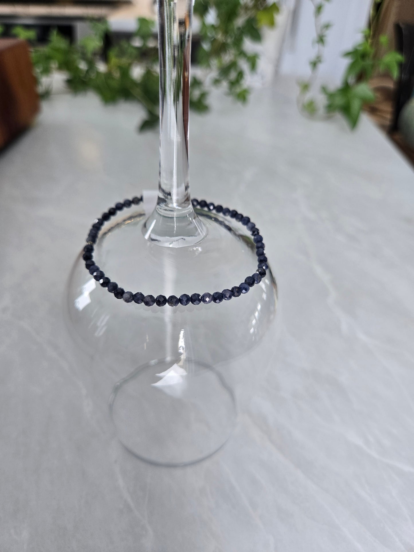 Bracelet de cristaux | Saphir Bleu