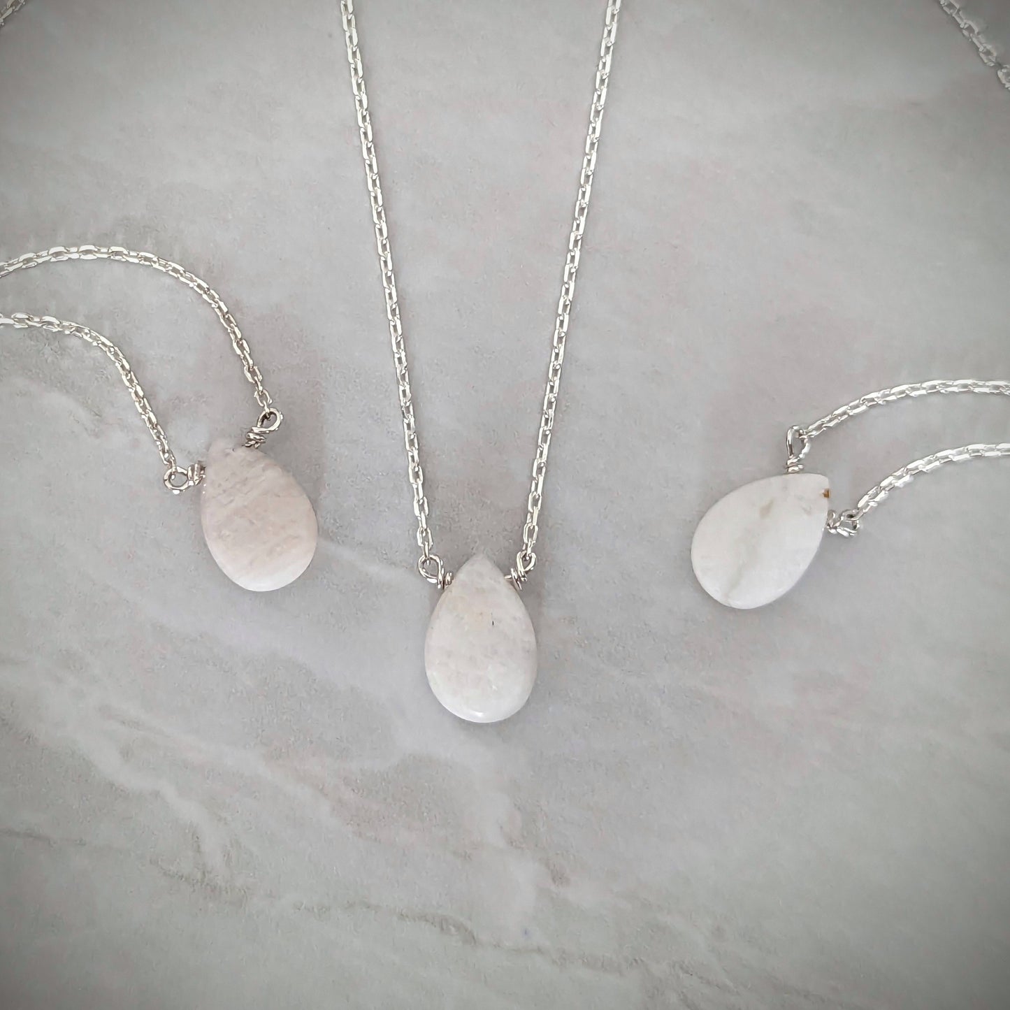 Collier | Labradorite Blanche