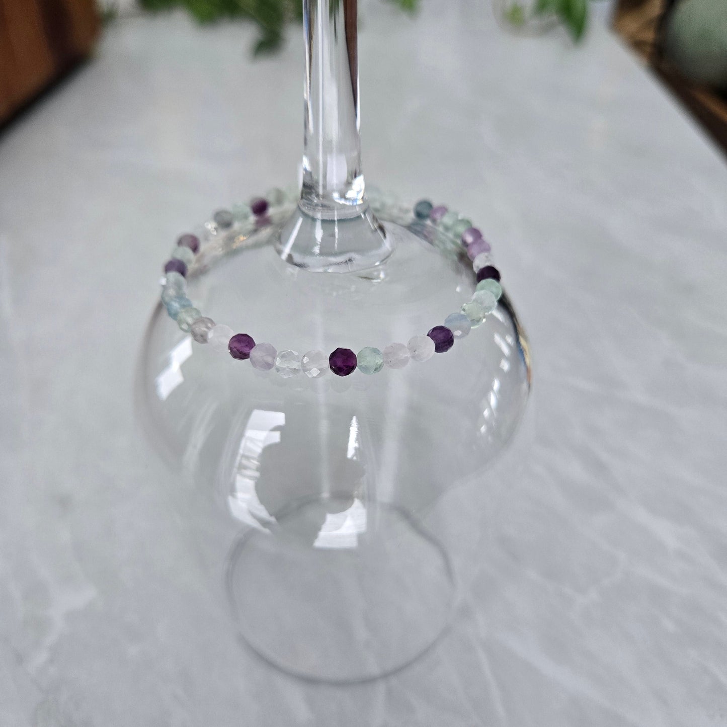 Bracelet de cristaux | Fluorite