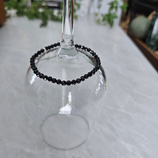 Bracelet de cristaux | Spinelle Noir