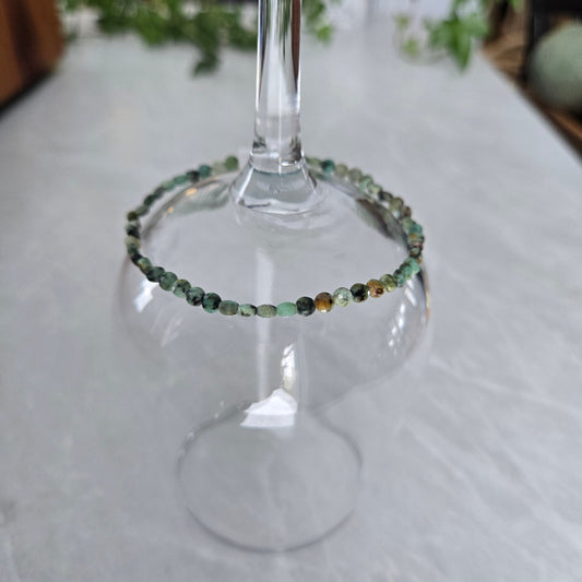 Bracelet de cristaux | Turquoise africaine