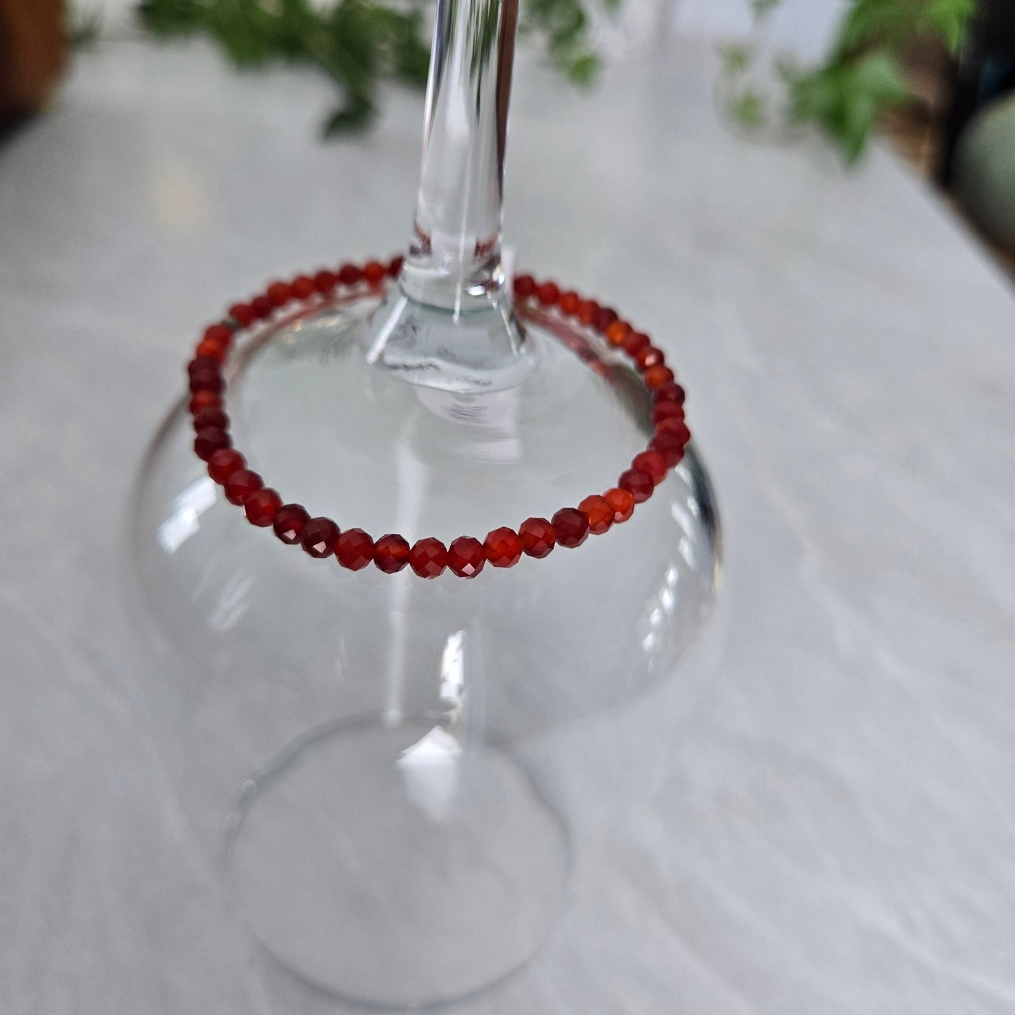 Bracelet de cristaux | Cornaline