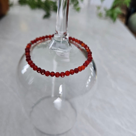 Bracelet de cristaux | Cornaline