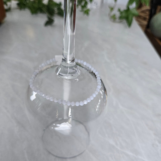 Bracelet de cristaux | Agathe lace blue