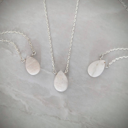 Collier | Labradorite Blanche