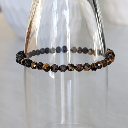 Bracelet de cristaux | Oeil de tigre