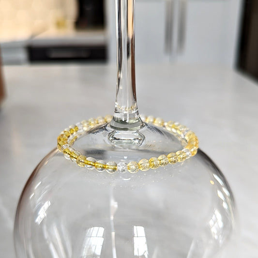 Bracelet de cristaux | Citrine