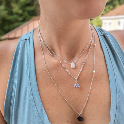 Collier | Labradorite Blanche