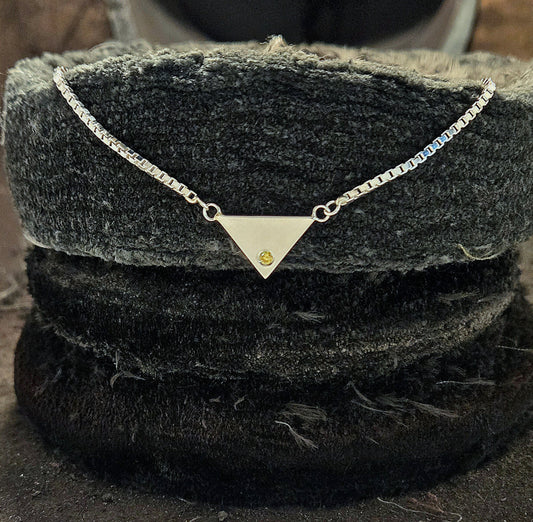 saphir jaune prospérité collier pour une femme rayonnante